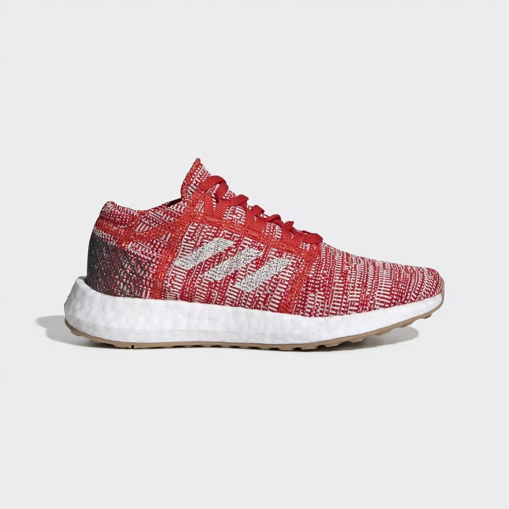 Adidas Pureboost Go Tenis Para Correr Rojos Para Niña (MX-89792)